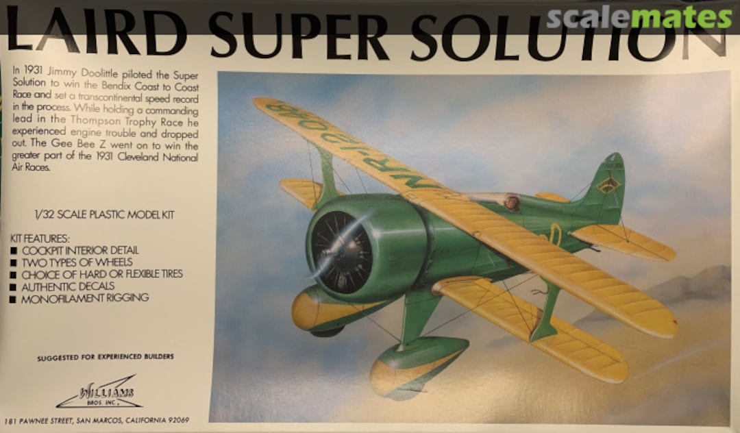 Boxart Laird Super Solution 32-400 Williams Brothers Boxart Laird Super Solution 32-400 Williams Brothers