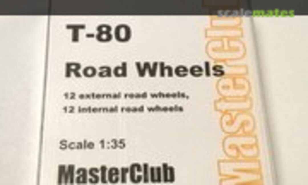1:35 T-80 Road Wheels (MasterClub MC235009) MC235009