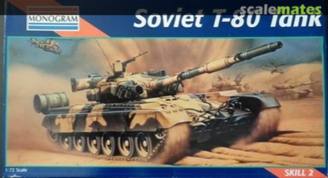 Boxart Soviet T-80 Tank 85-2323 Monogram Boxart Soviet T-80 Tank 85-2323 Monogram