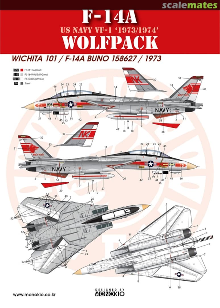 Boxart F-14A Wolfpack WD48053 Monokio Boxart F-14A Wolfpack WD48053 Monokio