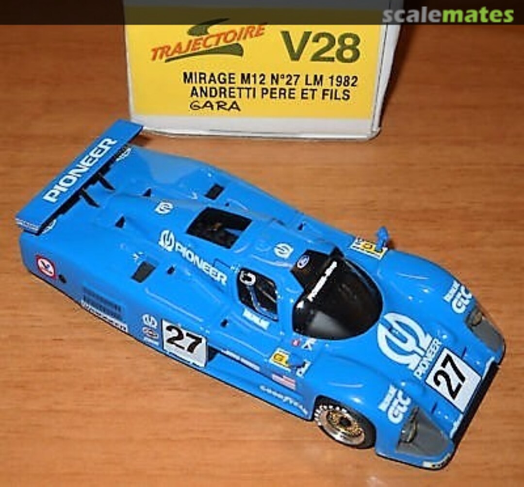 Boxart Mirage M12 V28 Trajectoire Boxart Mirage M12 V28 Trajectoire