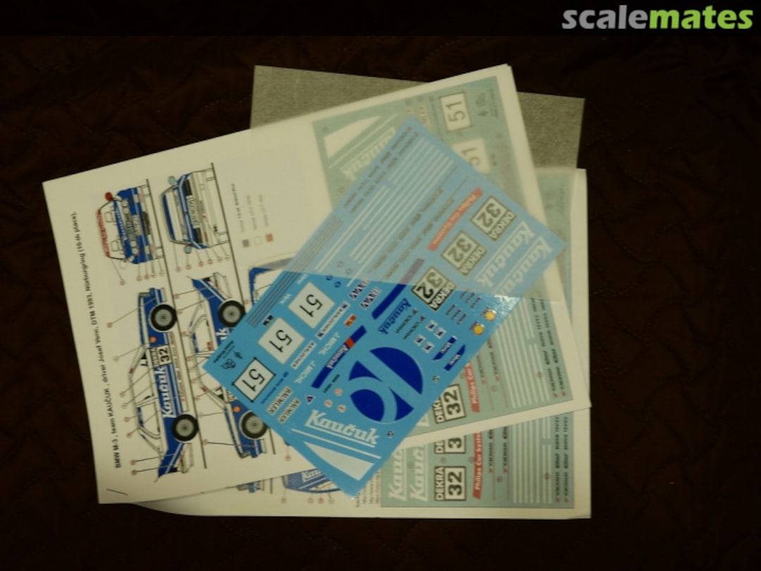 Contents Decals for BMW M3 (Beemax/NuNu) MW24021 Matwej Workshop Contents Decals for BMW M3 (Beemax/NuNu) MW24021 Matwej Workshop