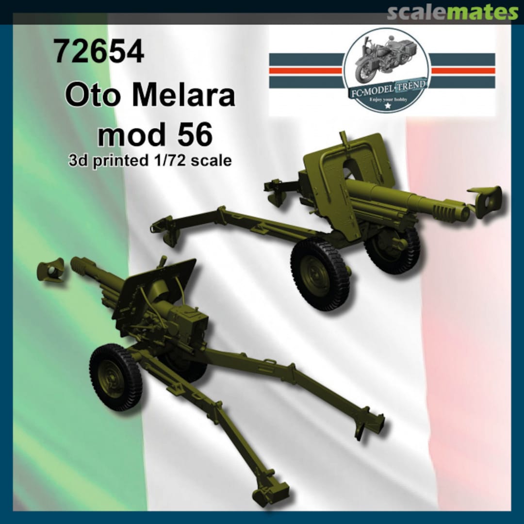 Boxart Oto Melara mod. 56 72654 FC Model Trend Boxart Oto Melara mod. 56 72654 FC Model Trend