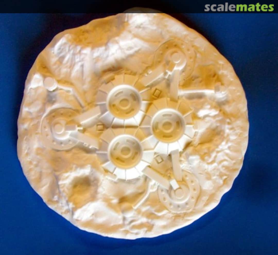 Boxart Six Inch Lunar Surface Base for Mercury 9 MISC-6INMERC9 Misc Kits Boxart Six Inch Lunar Surface Base for Mercury 9 MISC-6INMERC9 Misc Kits