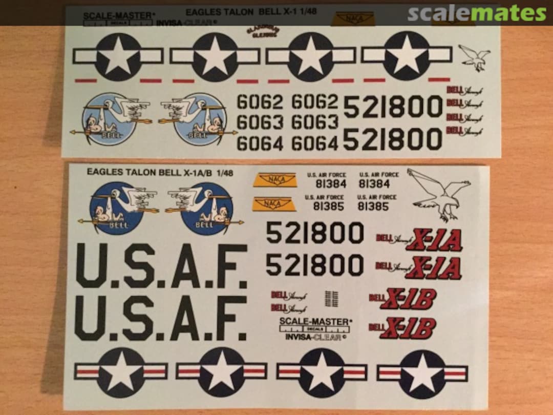 Boxart Bell X-1 & X-1A/B None The Eagles Talon, Inc.