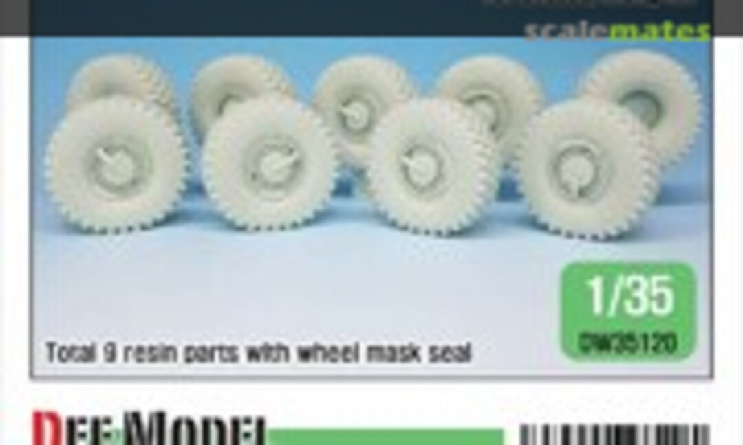 1:35 Pantsir-S1 sagged wheel set (Def.Model DW35120) DW35120