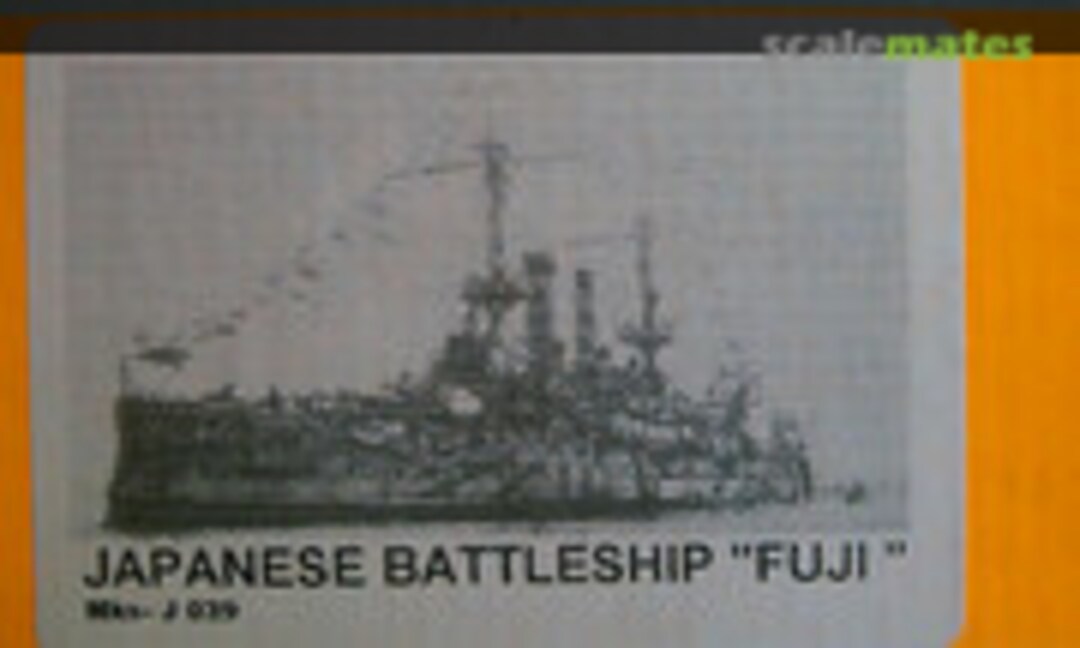 1:700 Japanese Battleship "Fuji" (Modelkrak Mks - J 039) Mks - J 039