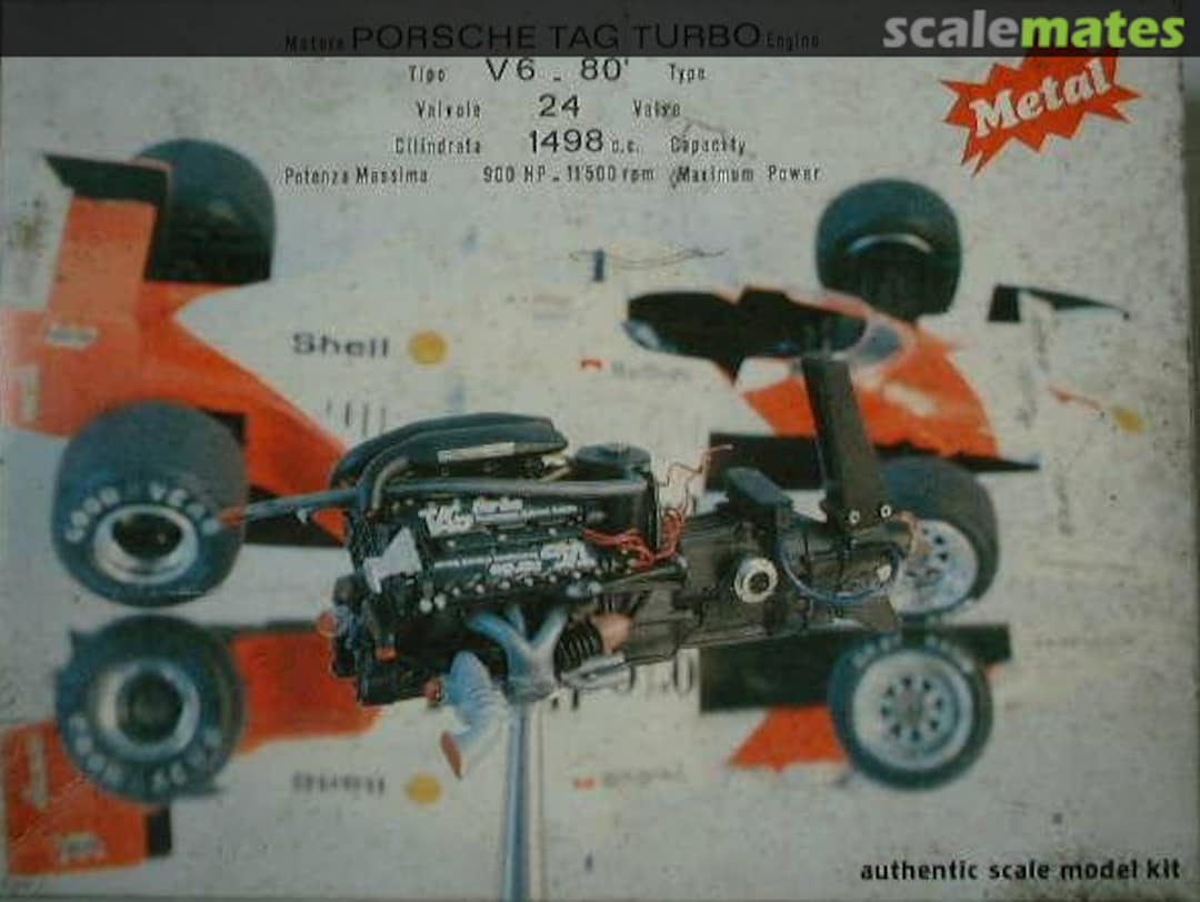 Boxart Porsche Tag Turbo Engine 208E Protar Boxart Porsche Tag Turbo Engine 208E Protar