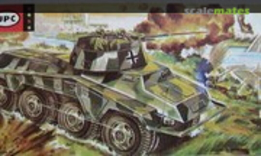 1:87 German Armored Car 234/1 (UPC 3012)