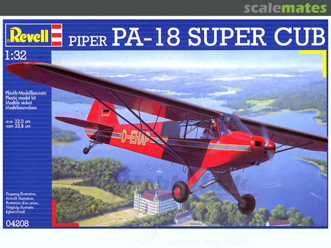 Boxart Piper PA-18 Super Cub 04208 Revell
