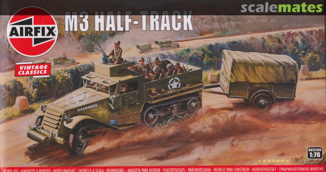Boxart M3 Half-Track A02318V Airfix Boxart M3 Half-Track A02318V Airfix