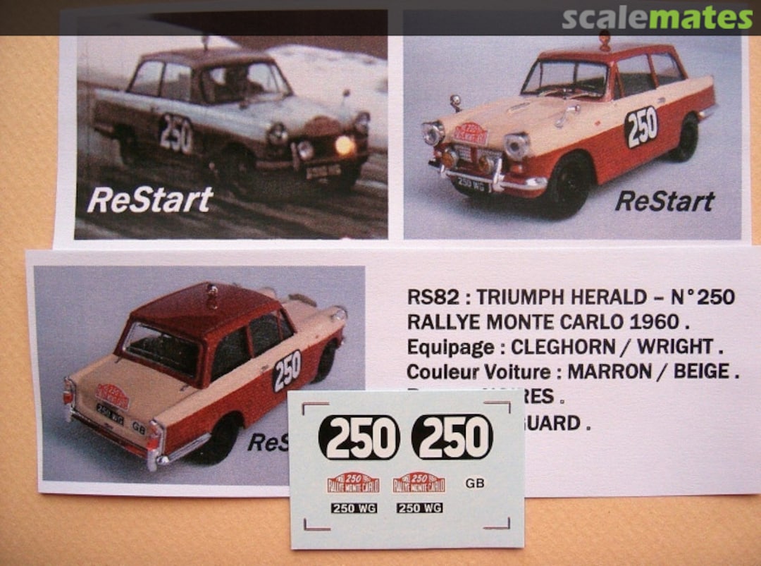 Boxart Triumpf Herald (250 WG) RS82 ReStart Boxart Triumpf Herald (250 WG) RS82 ReStart