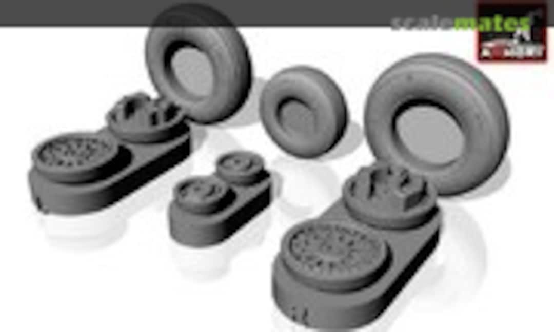 1:48 AERO L-39 Albatros wheels (Armory AW48019) AW48019