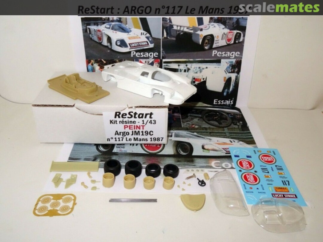 Boxart Argo-Zakspeed JM19 B #116 "LUCKY STRIKE" ReStart Boxart Argo-Zakspeed JM19 B #116 "LUCKY STRIKE" ReStart