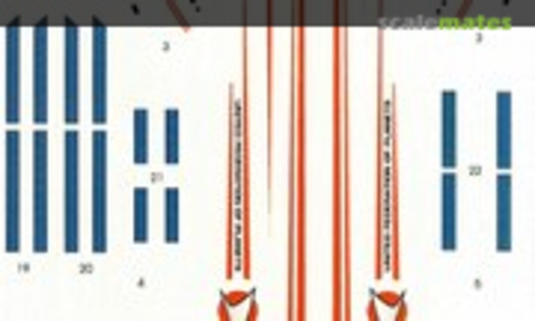 1:537 Oberth Class Grissom Decals (PNT Models 4540) 4540