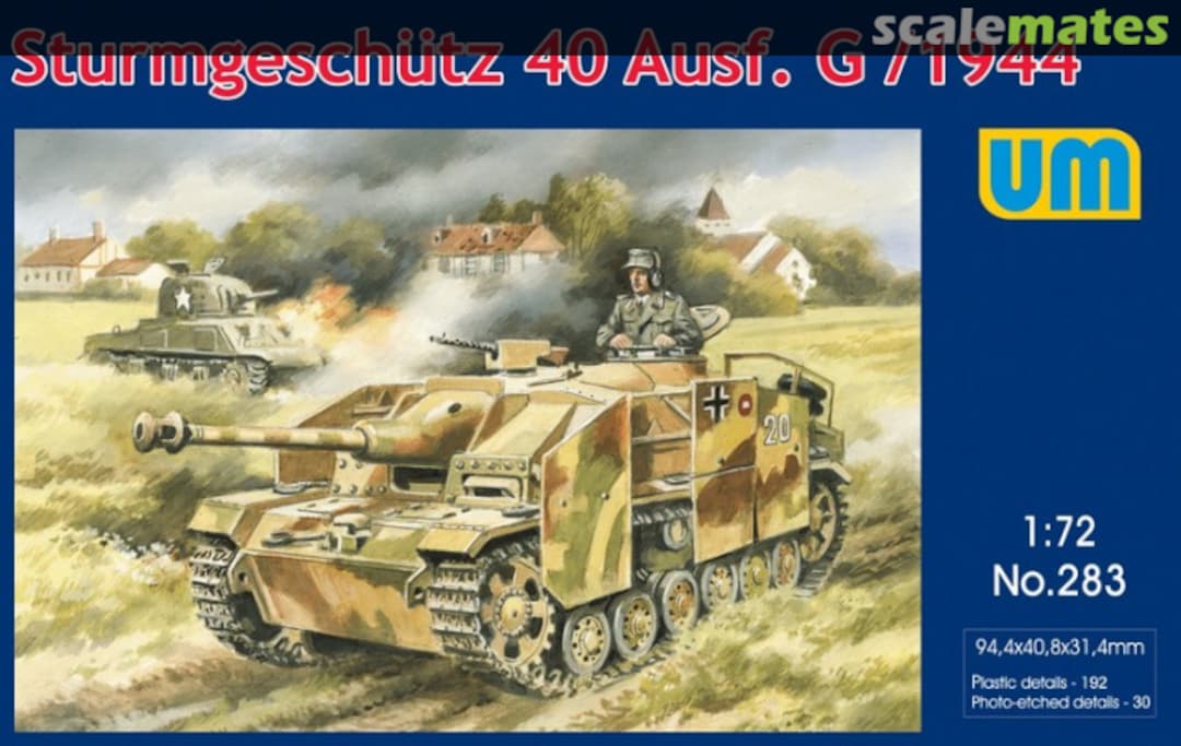 Boxart Sd.Kfz. 142/1 Sturmgeschütz III Ausf. G 283 UM 