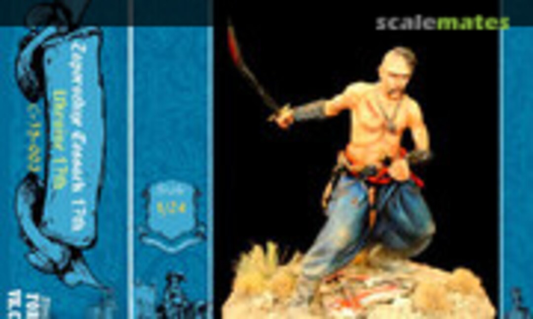 75mm Zaporozhye Cossack (Medieval Forge Miniatures C-75-003) C-75-003
