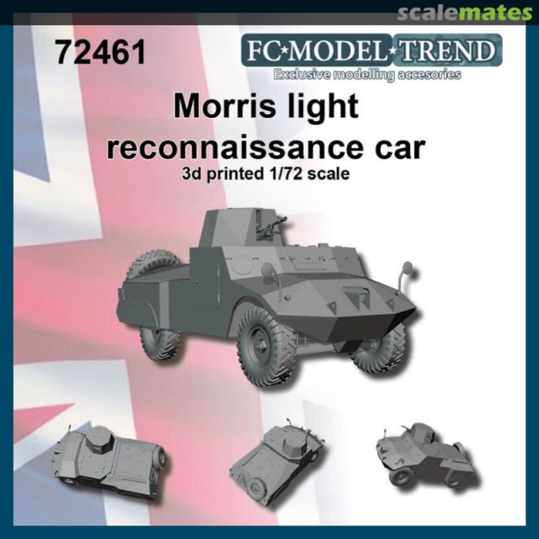 Boxart Morris Light Reconnaissance Car 72461 FC Model Trend Boxart Morris Light Reconnaissance Car 72461 FC Model Trend