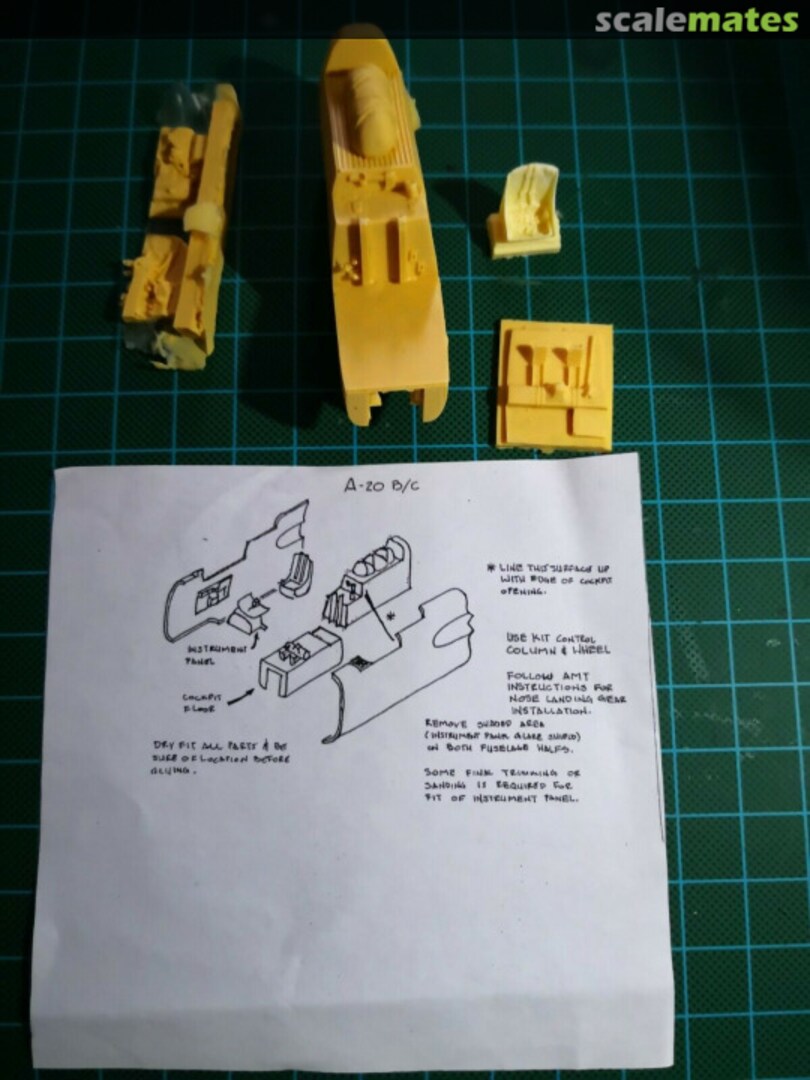 Boxart A-20 B/C Havoc Detail Set LSM 40231 Lone Star Models