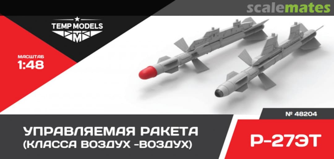 Boxart R-27ET Missiles 48204 Tempmodels
