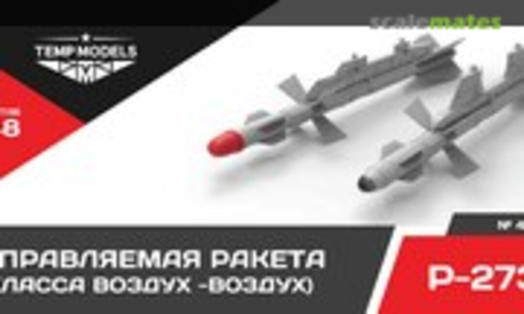 1:48 R-27ET Missiles (Tempmodels 48204) 48204