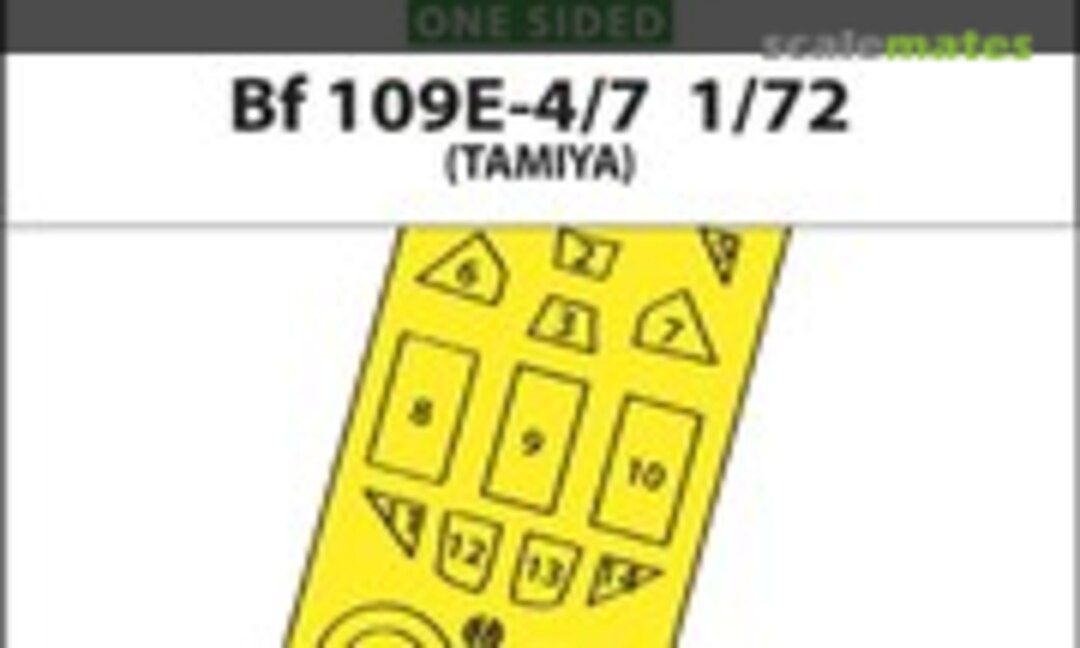 1:72 Bf 109E-4/7 masks (ASK 200-M72071) 200-M72071