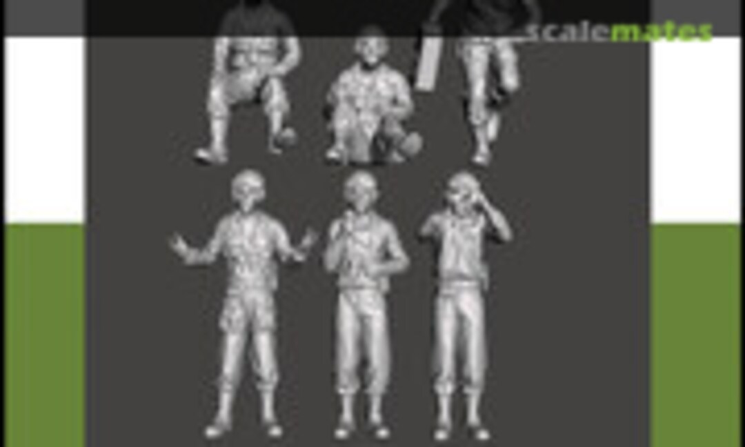 1:72 WWII US Tank Crew Set V (Mironious Models MM72054) MM72054