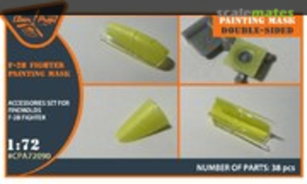1:72 F-2B Fighter painting mask (Clear Prop! CPA72090) CPA72090