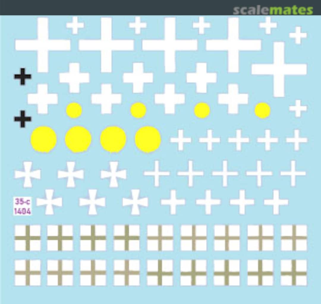 Contents War, conflicts and special operations in Ukraine Part 15 35-C1404 Star Decals