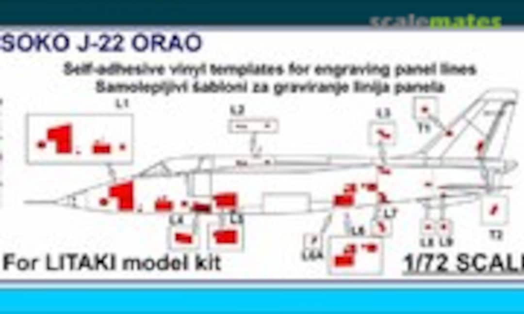 1:72 Soko J-22 ORAO (Aeropoxy CM-001) CM-001