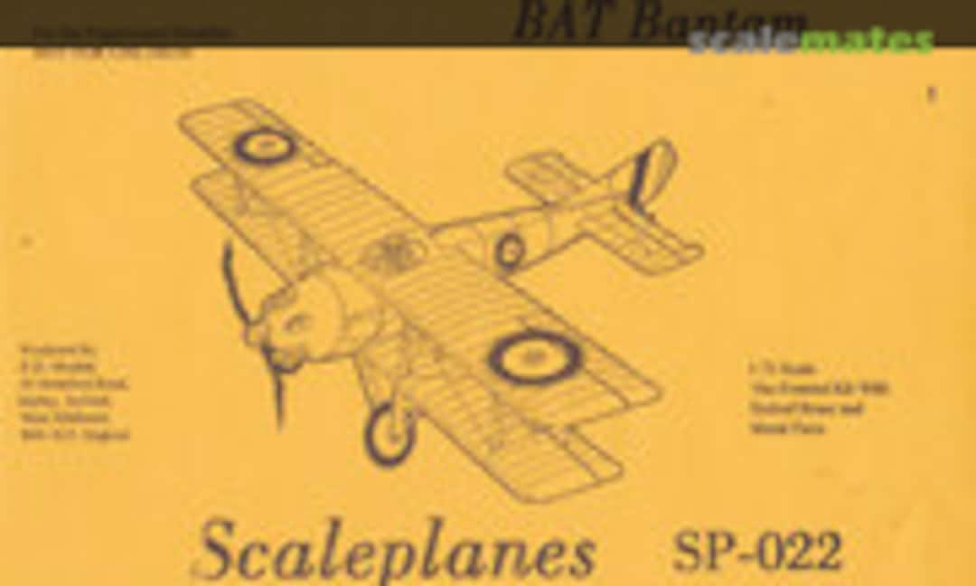 1:72 BAT Bantam (ScalePlanes SP-022) SP-022