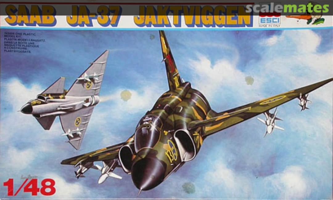 Boxart SAAB JA-37 Jaktviggen 4059 ESCI