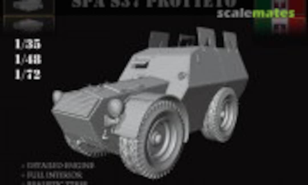 1:35 FIAT SPA Protetto S37 (MODEL 3D INT IT35Re75) IT35Re75