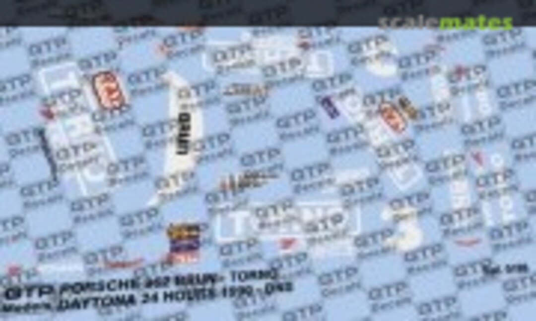 1:24 Porsche 962 Brun - Torno - Daytona 24H 1990 (GTP Decals 0188.24) 0188.24