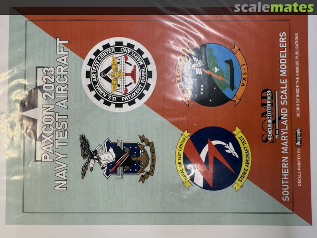 Boxart PAXCON 2023 NAVY TEST AIRCRAFT PAXCON2023 Decograph Boxart PAXCON 2023 NAVY TEST AIRCRAFT PAXCON2023 Decograph