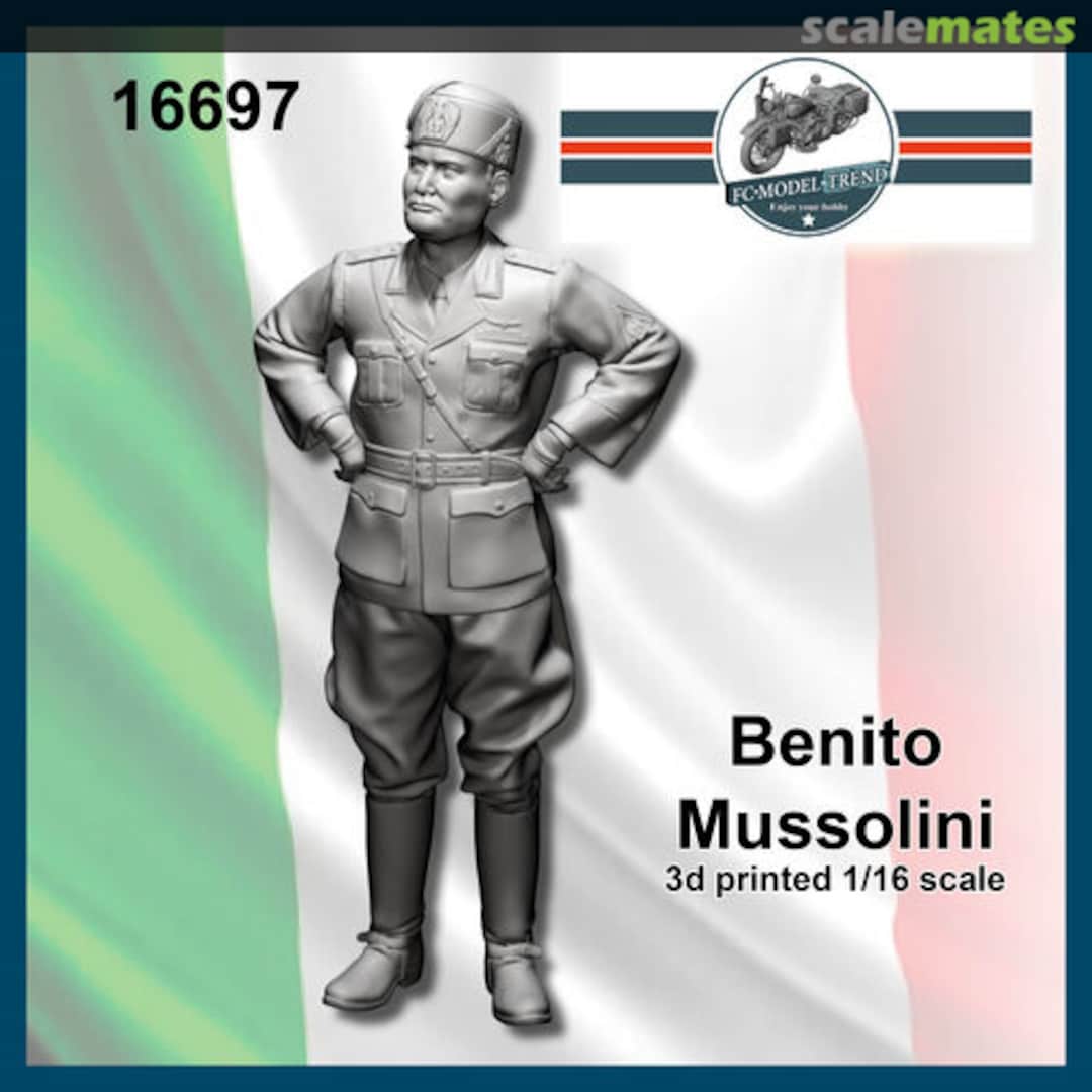 Boxart Benito Mussolini (3D-Printed) 16697 FC Model Trend Boxart Benito Mussolini (3D-Printed) 16697 FC Model Trend