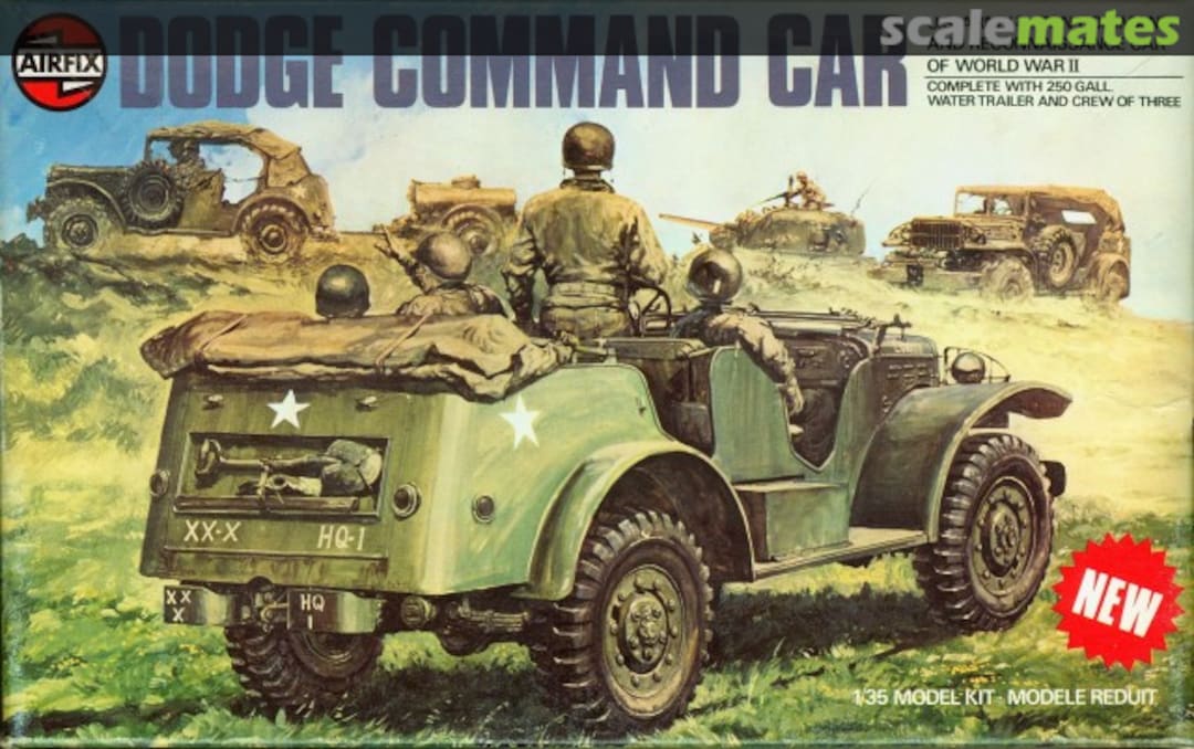 Boxart Dodge Command Car 08361-6 Airfix Boxart Dodge Command Car 08361-6 Airfix