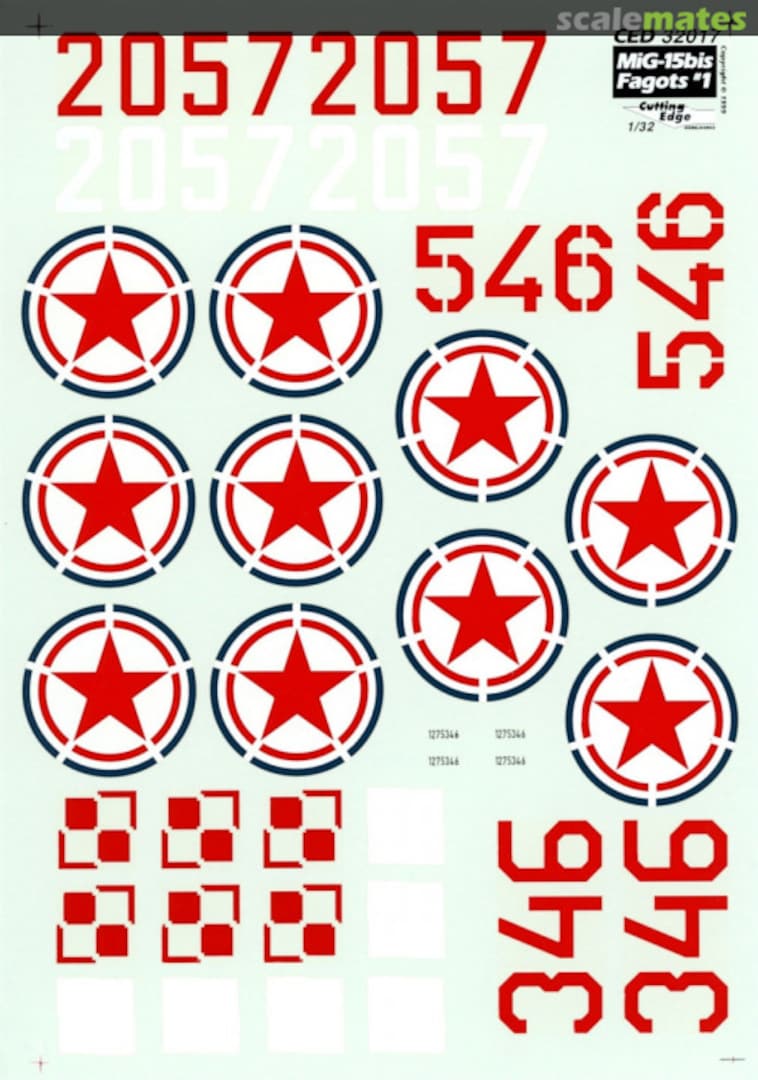 Boxart MiG-15bis "FAGOTs" CED32017 Cutting Edge Modelworks Boxart MiG-15bis "FAGOTs" CED32017 Cutting Edge Modelworks