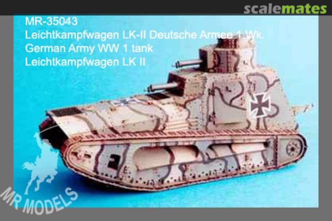 Boxart Leichtkampfwagen LK-II 1.WK MR-35043 MR Modellbau Boxart Leichtkampfwagen LK-II 1.WK MR-35043 MR Modellbau