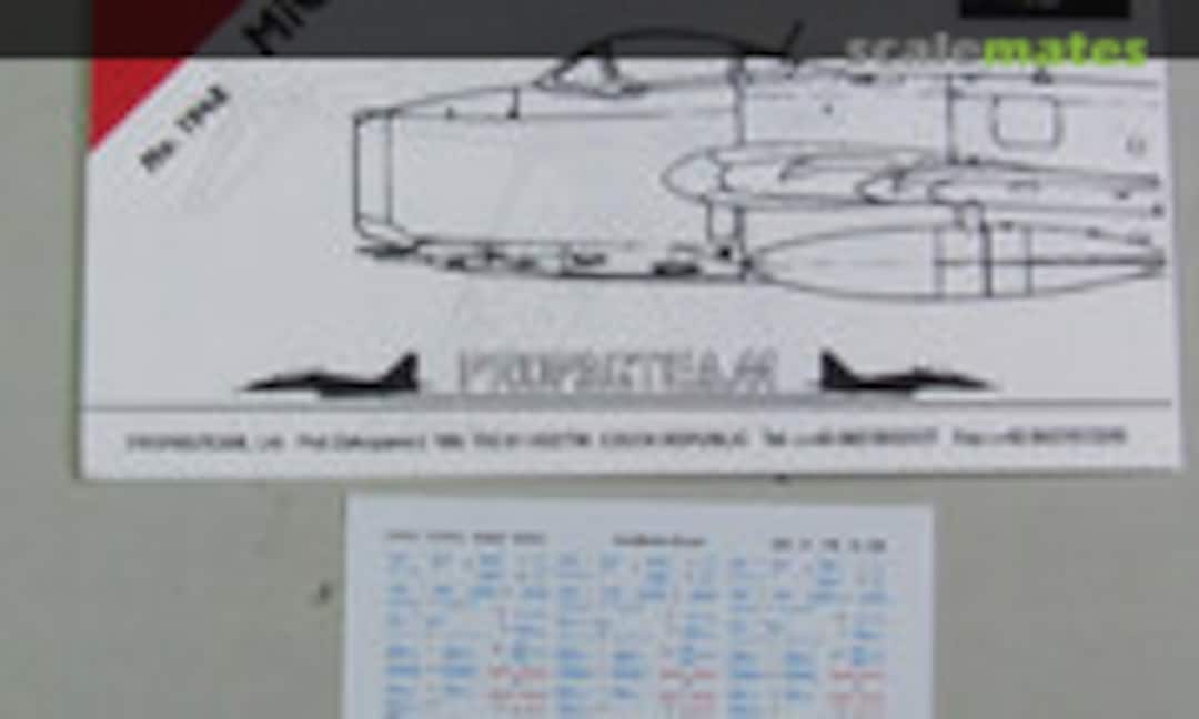 1:48 MiG-15 Stencils (Propagteam 1948) 1948