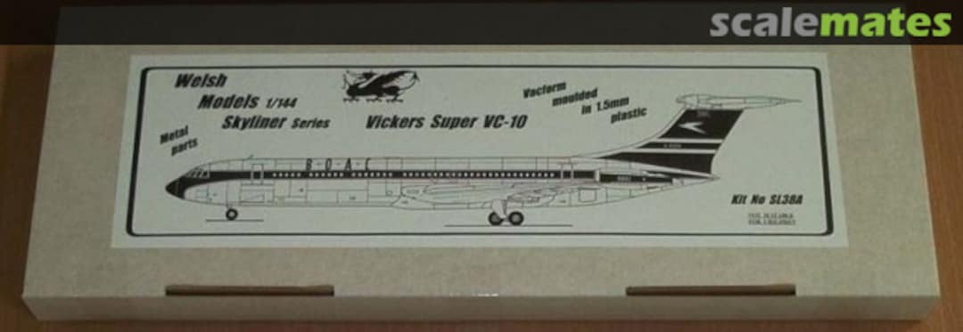 Boxart Vickers Super VC-10 SL038A Welsh Models Boxart Vickers Super VC-10 SL038A Welsh Models