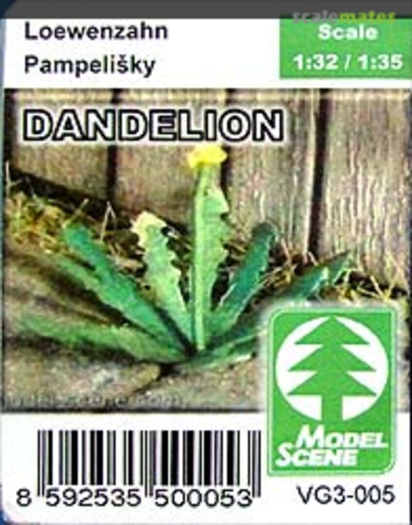 Boxart Dandelion VG3-005 Model Scene