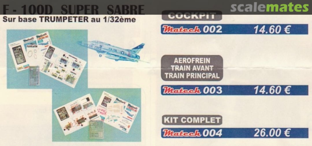 Boxart F-100D Super Sabre 004 Matech Boxart F-100D Super Sabre 004 Matech