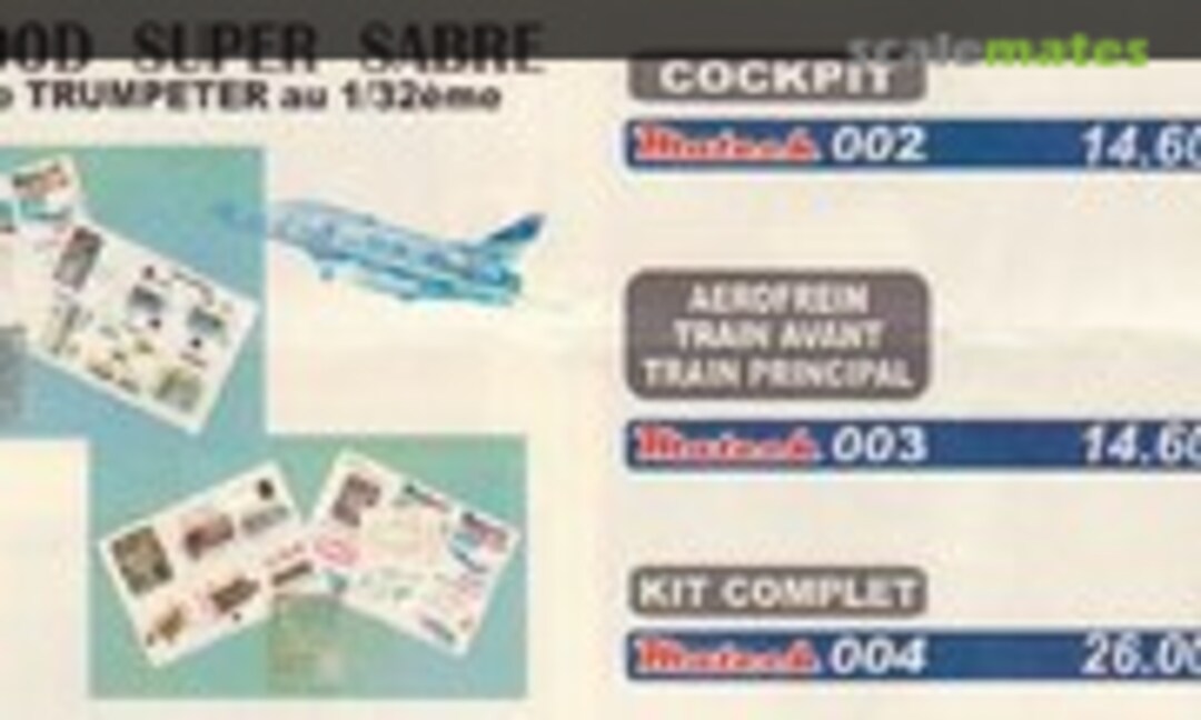 1:32 F-100D Super Sabre (Matech 004) 004