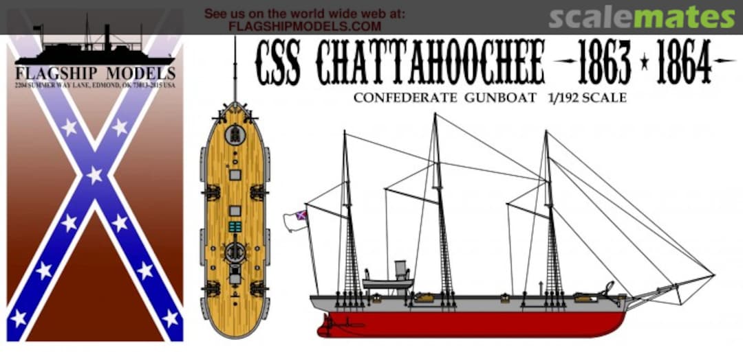 Boxart CSS Chattahoochee (1863-1864) FM19209 Flagship Models Boxart CSS Chattahoochee (1863-1864) FM19209 Flagship Models