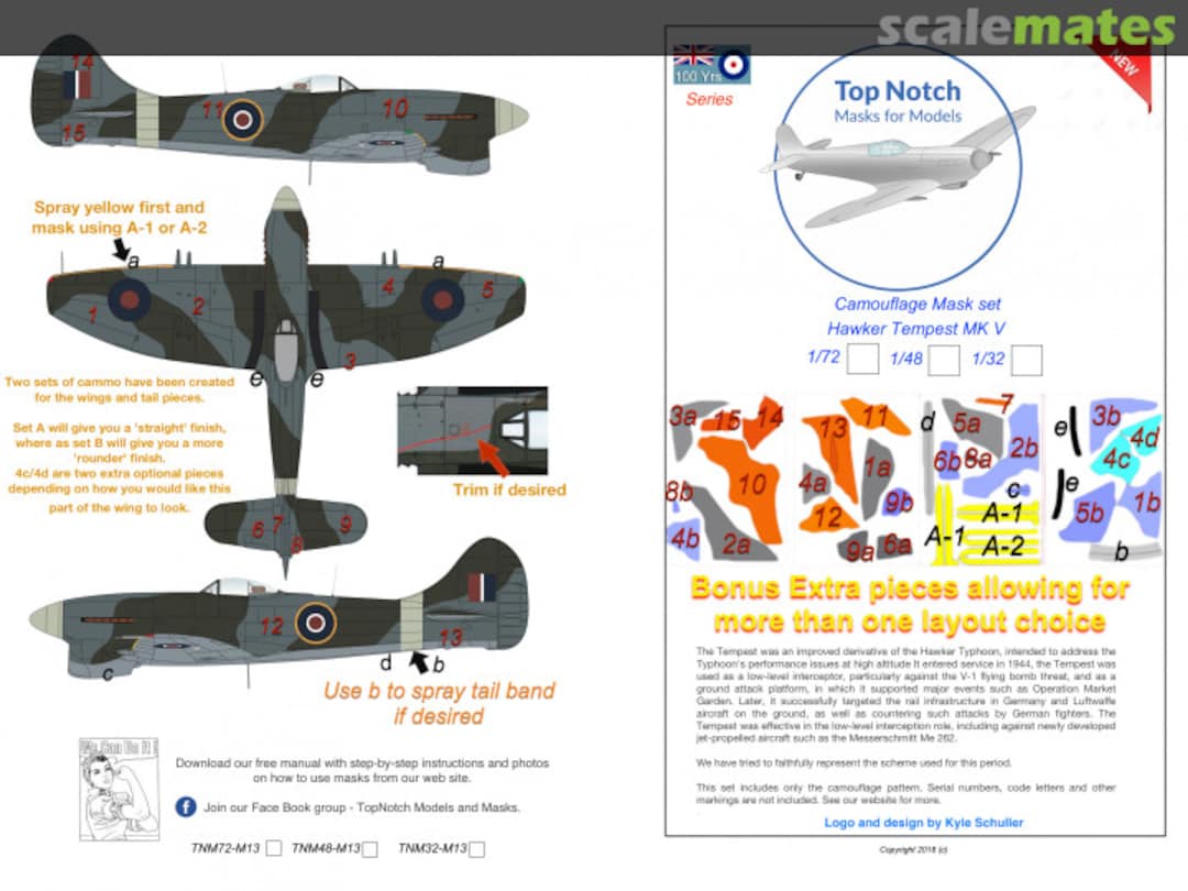 Boxart Hawker Tempest V TNM48-M13 TopNotch Boxart Hawker Tempest V TNM48-M13 TopNotch
