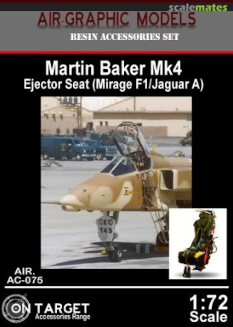 Boxart Martin Baker Mk.4 Ejector Seat AIR.AC-075 Air-Graphics Models Boxart Martin Baker Mk.4 Ejector Seat AIR.AC-075 Air-Graphics Models