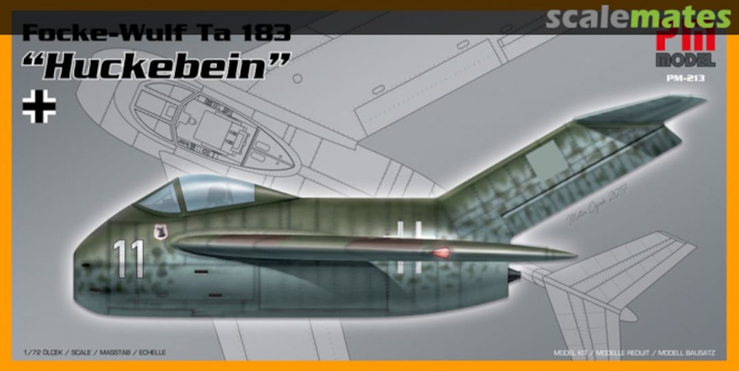 Boxart Focke-Wulf Ta 183 "Huckebein" PM-213 PM Model Boxart Focke-Wulf Ta 183 "Huckebein" PM-213 PM Model