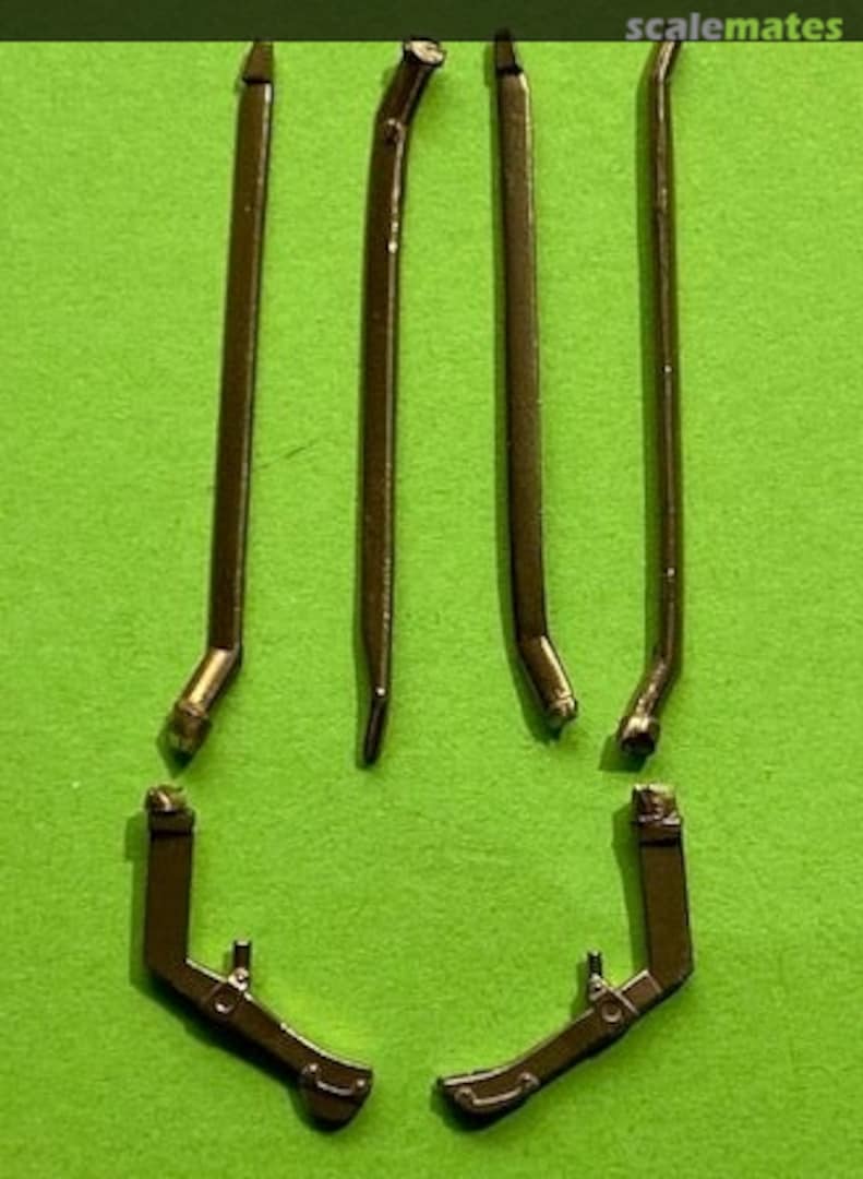 Boxart Fokker DR.I Triplane Brass Undercarriage Struts ACM-32024 Aerocraft Models Boxart Fokker DR.I Triplane Brass Undercarriage Struts ACM-32024 Aerocraft Models