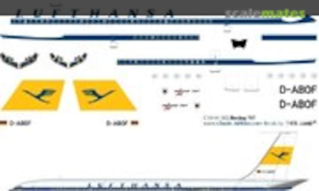 1:144 Lufthansa B707 (exp) (Classic Airlines CA144-502) CA144-502